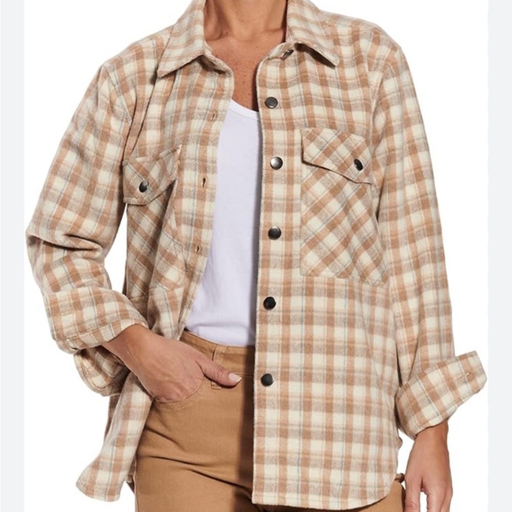 O A T NEW YORK Women's Boxy Shacket, Comfortable & Stylish Coat